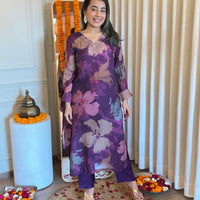 Latest Purple Pant Set for Women – A Must-Have for Effortless Fashion
