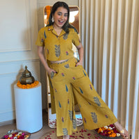 Latest Yellow Cord Set for Women – A Chic & Modern Outfit for Effortless Styling