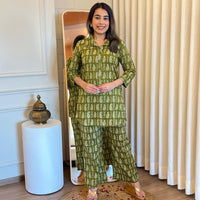 Latest Green Cord Set for Women β A Fashionable & Comfortable Choice
