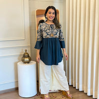 Exclusive Blue Short Top for Women β A Statement Piece for Every Occasion