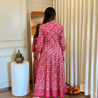 Pink Anarkali Dress for Women – A Perfect Blend of Tradition & Modern Fashion