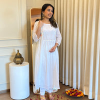 Stylish White Pant Set for Women – A Must-Have Western Wear for Formal & Casual Events