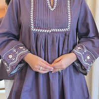 Latest Purple Short Top for Women – Chic & Modern Outfit for Everyday Style