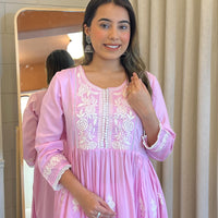 Exclusive Pink Short Top for Women – Trendy Crop, Ruffle, and Fitted Styles