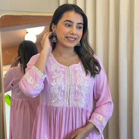 Exclusive Pink Short Top for Women – Trendy Crop, Ruffle, and Fitted Styles