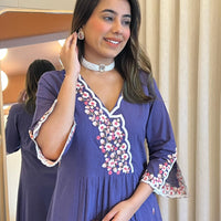 Latest Blue Pant Set for Women – Chic & Trendy Outfit for Work, Casual & Party Wear