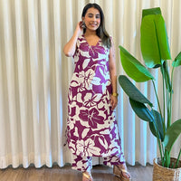 Latest Purple Cord Set for Women – Perfect Lounge, Travel & Streetwear