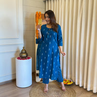Latest Blue Pant Set for Women – A Versatile Choice for Work & Leisure