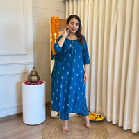 Latest Blue Pant Set for Women – A Versatile Choice for Work & Leisure