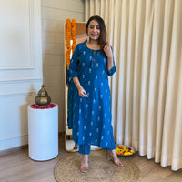 Latest Blue Pant Set for Women – A Versatile Choice for Work & Leisure