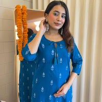 Latest Blue Pant Set for Women – A Versatile Choice for Work & Leisure