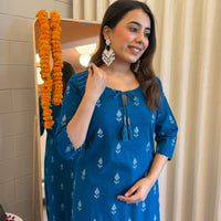 Latest Blue Pant Set for Women – A Versatile Choice for Work & Leisure