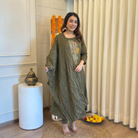 Elegant Brown Dupatta Set for Women – A Perfect Blend of Tradition and Modern Style