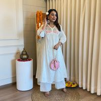 Classic White Pant Set for Women โ A Must-Have for Casual & Formal Wear