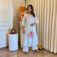 Classic White Pant Set for Women โ A Must-Have for Casual & Formal Wear