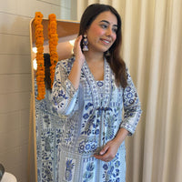 Latest Women's Grey Dupatta Set – A Modern Take on Traditional Outfits