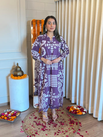Purple Pant Set for Women – A Gorgeous & Trendy Outfit for Any Season