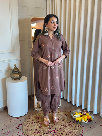 Buy Brown Cord Set for Women Online – A Trendy, Comfortable & Elegant Choice