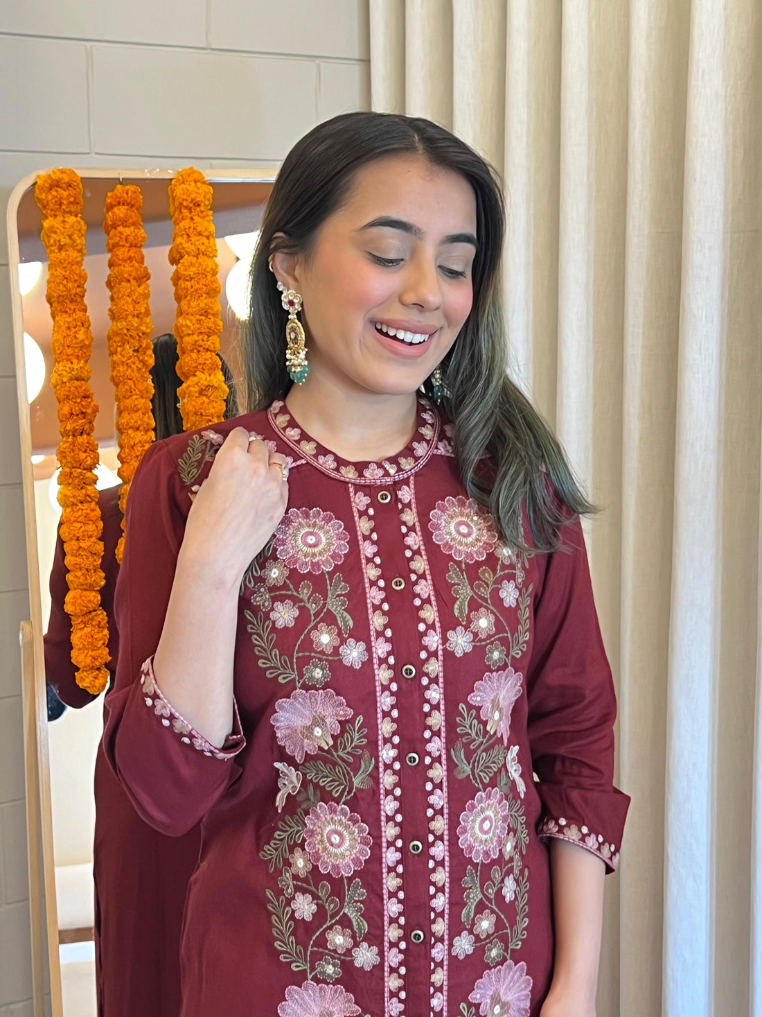 Premium Red Pant Set for Women – A Perfect Outfit for Festive & Daily Wear