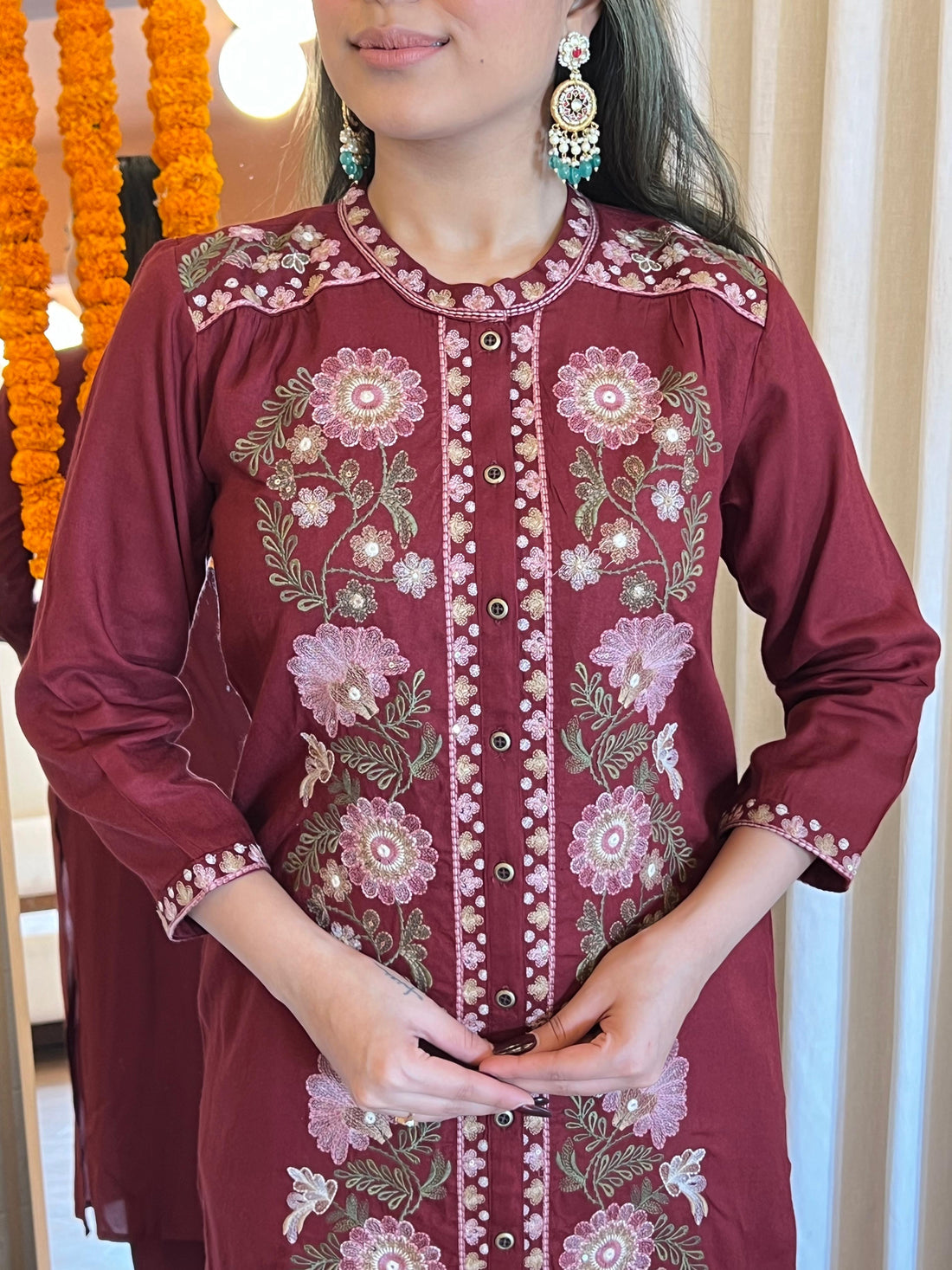 Premium Red Pant Set for Women – A Perfect Outfit for Festive & Daily Wear