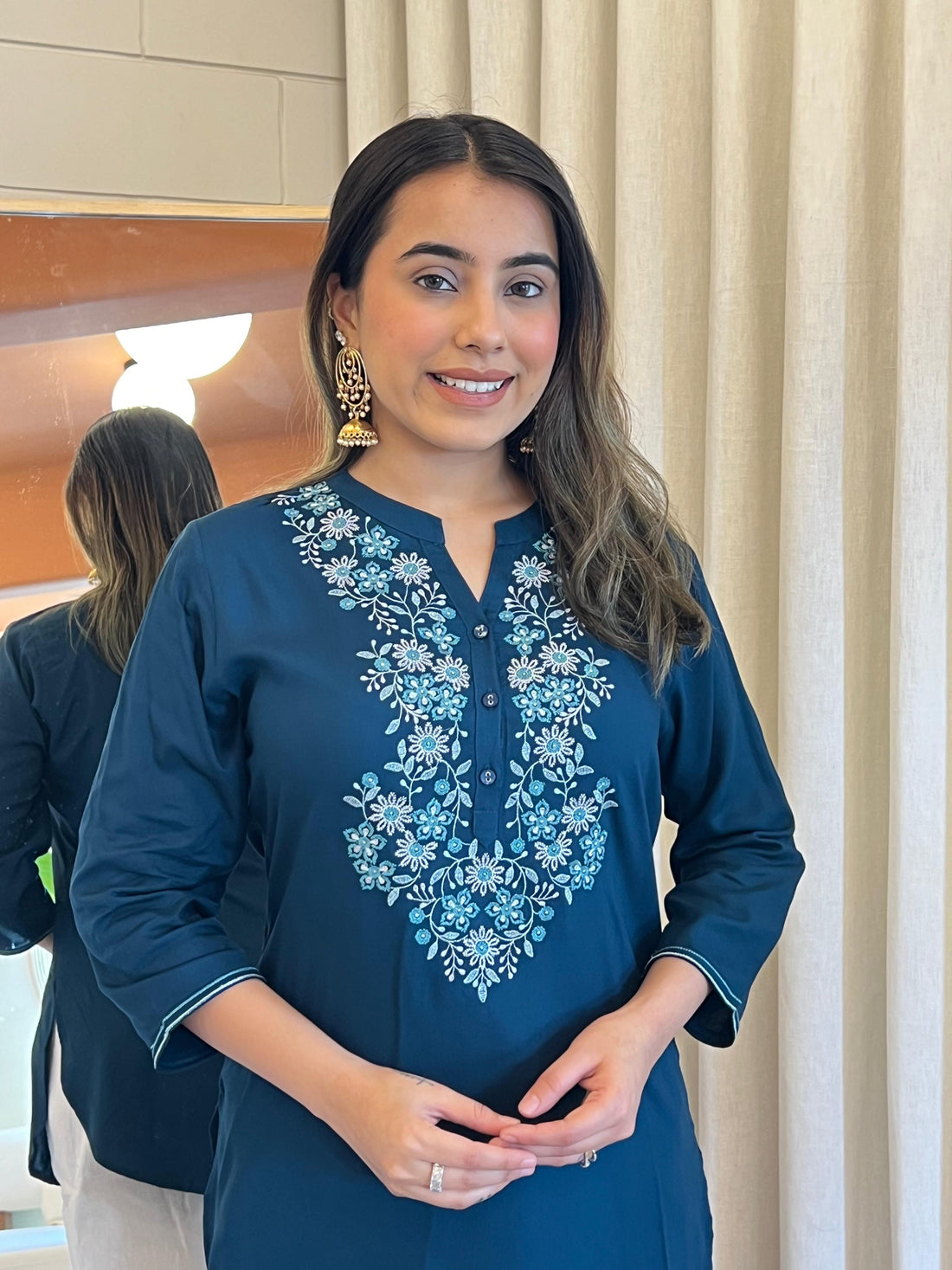 Latest Blue Short Top for Women – Chic & Modern Designs for a Fashion-Forward Look