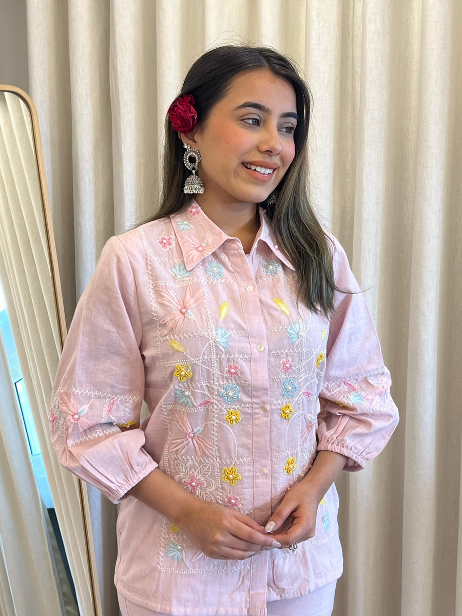 Stylish Pink Cord Set for Women – Perfect Two-Piece Outfit for Every Occasion
