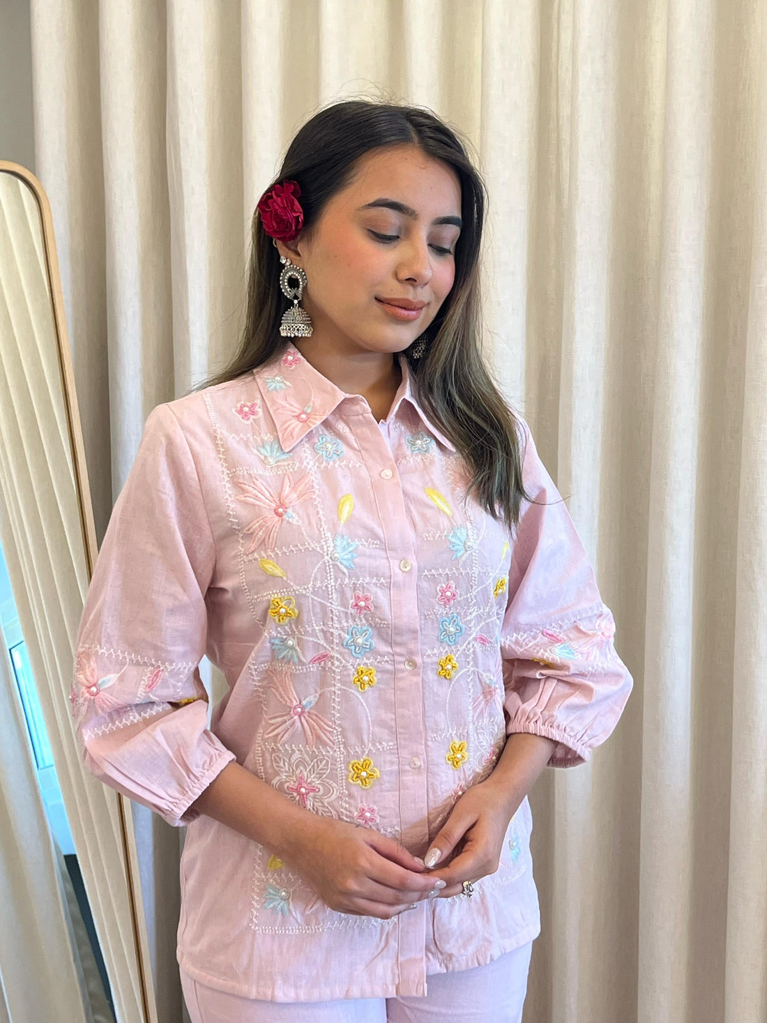 Stylish Pink Cord Set for Women – Perfect Two-Piece Outfit for Every Occasion