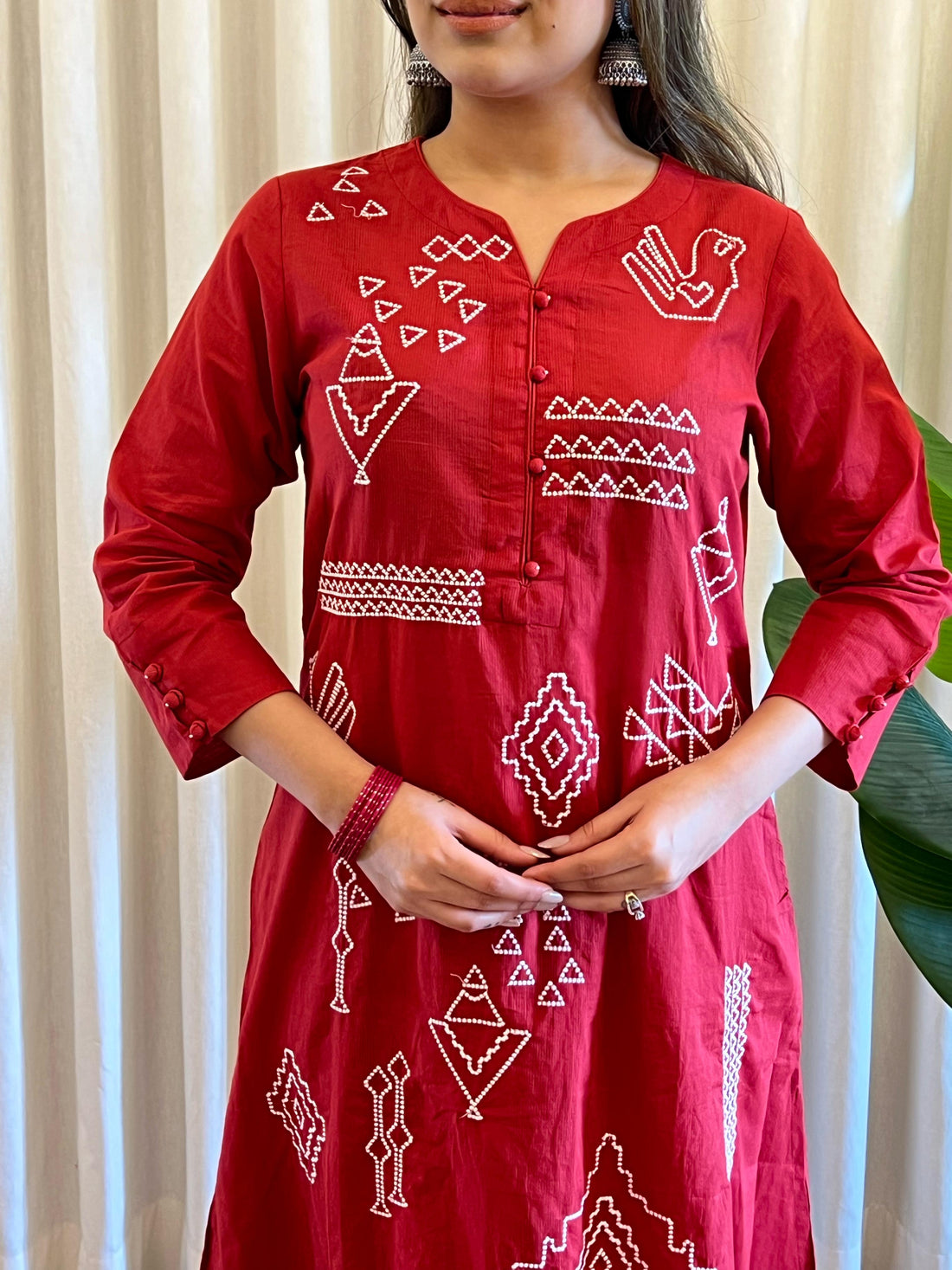 Trendy Red Dupatta Set for Women – Embroidered & Printed Suit Styles Online