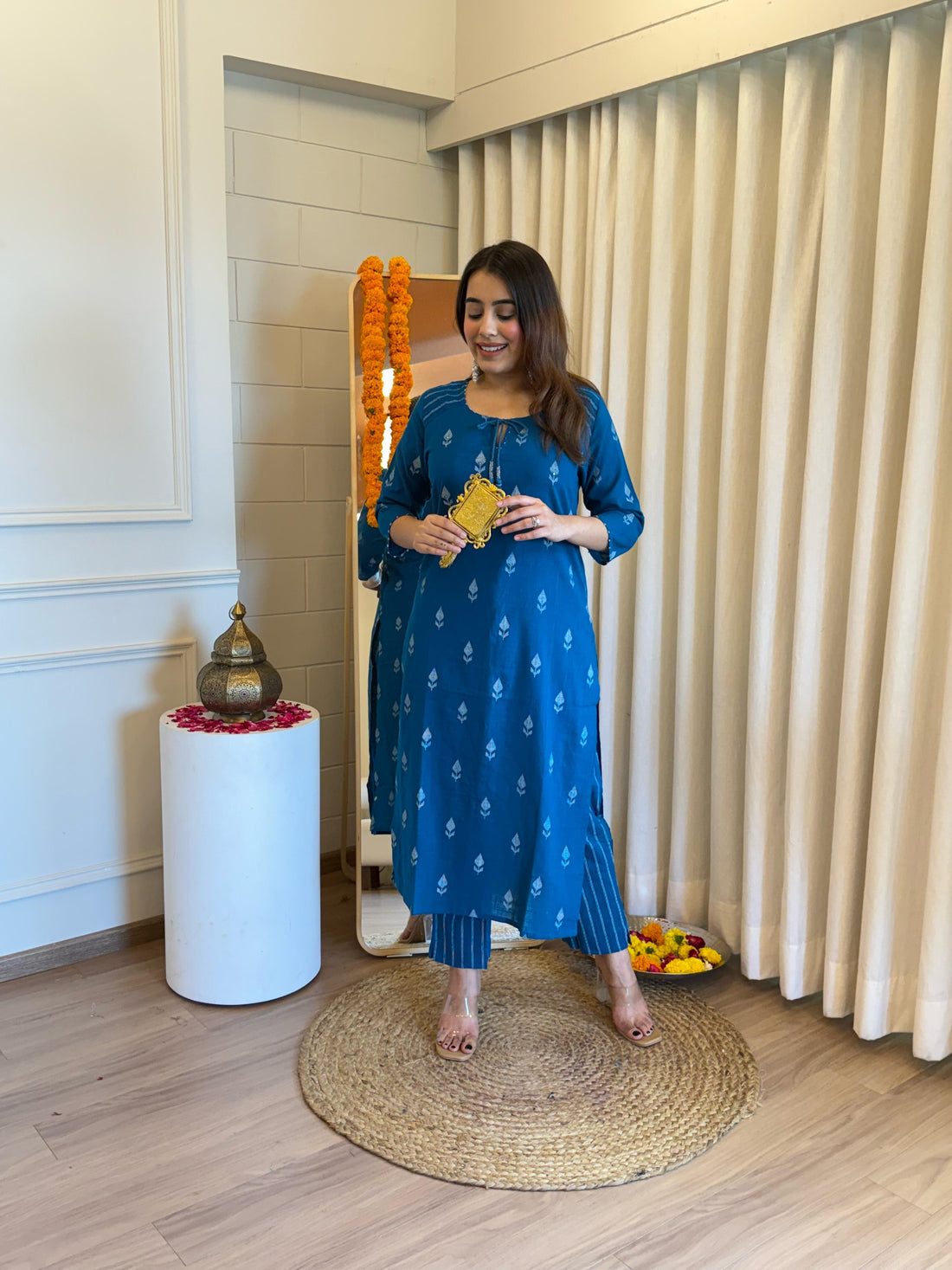 Latest Blue Pant Set for Women – A Versatile Choice for Work & Leisure