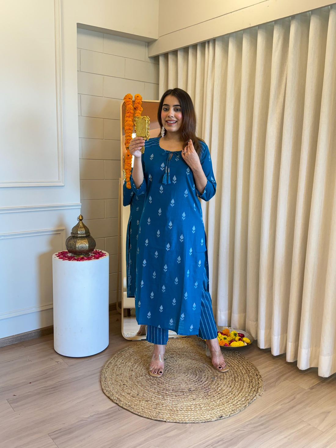 Latest Blue Pant Set for Women – A Versatile Choice for Work & Leisure