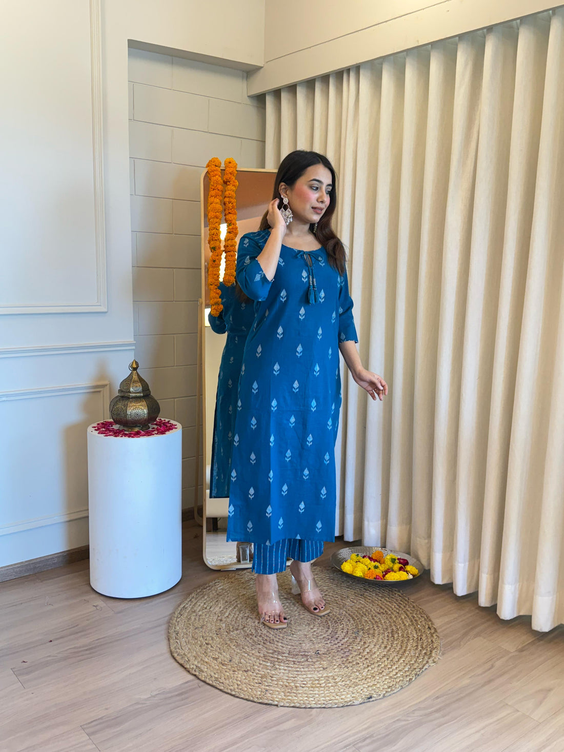 Latest Blue Pant Set for Women – A Versatile Choice for Work & Leisure