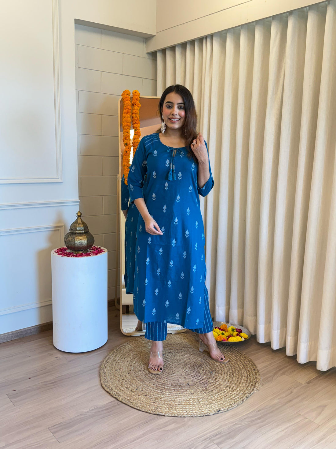Latest Blue Pant Set for Women – A Versatile Choice for Work & Leisure
