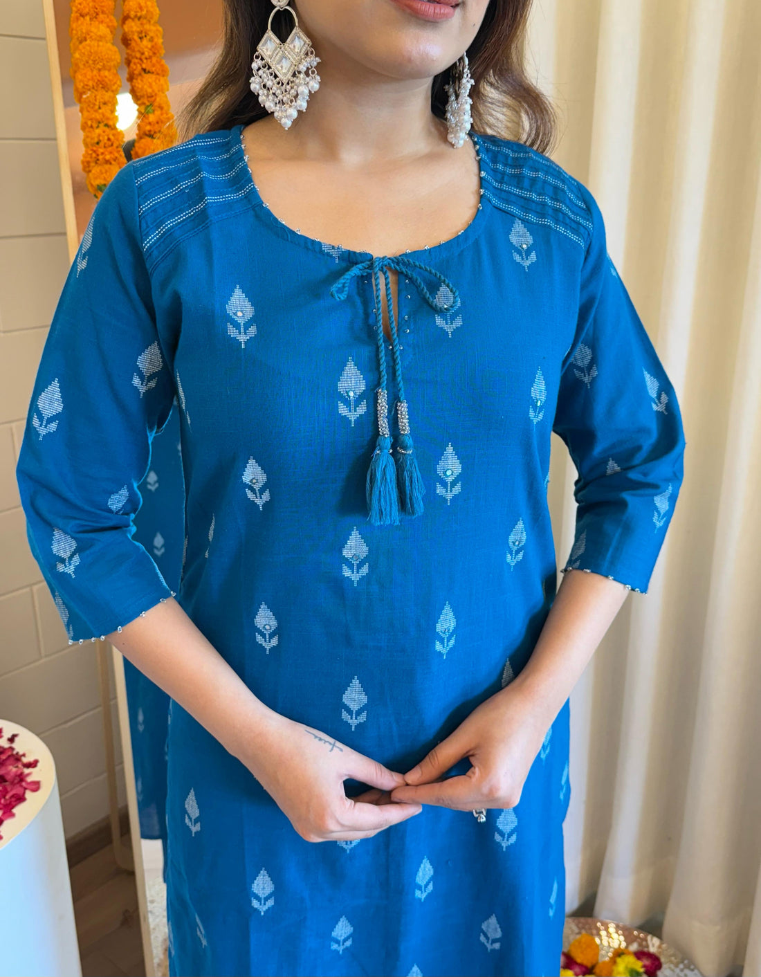 Latest Blue Pant Set for Women – A Versatile Choice for Work & Leisure