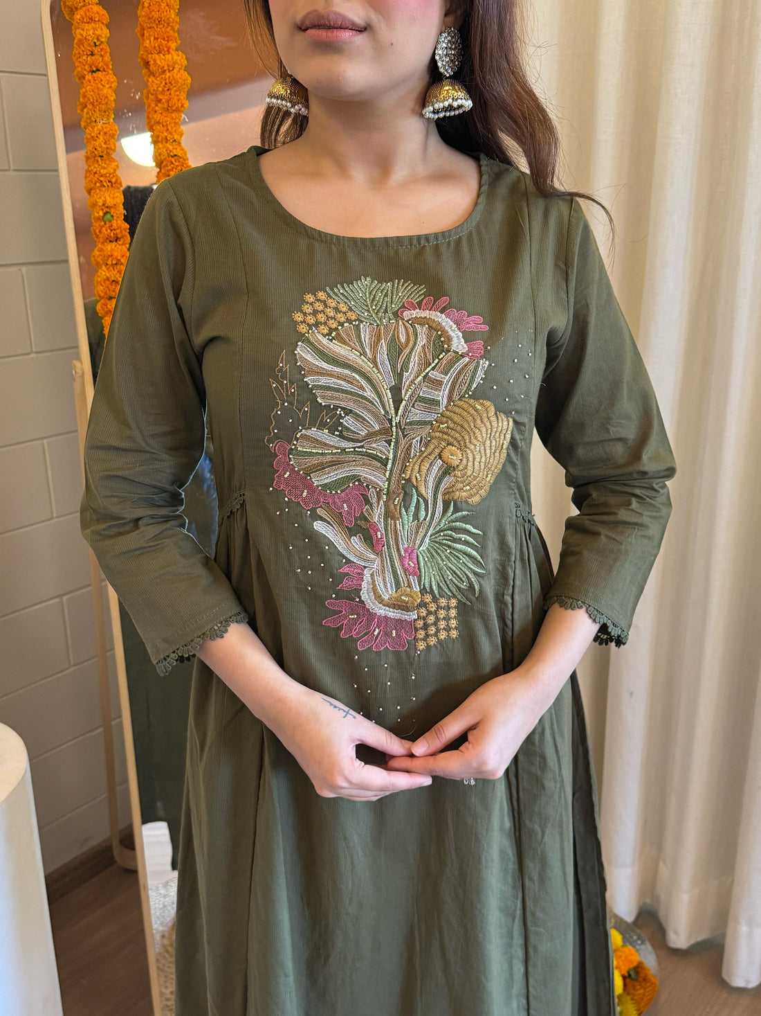 Elegant Brown Dupatta Set for Women – A Perfect Blend of Tradition and Modern Style