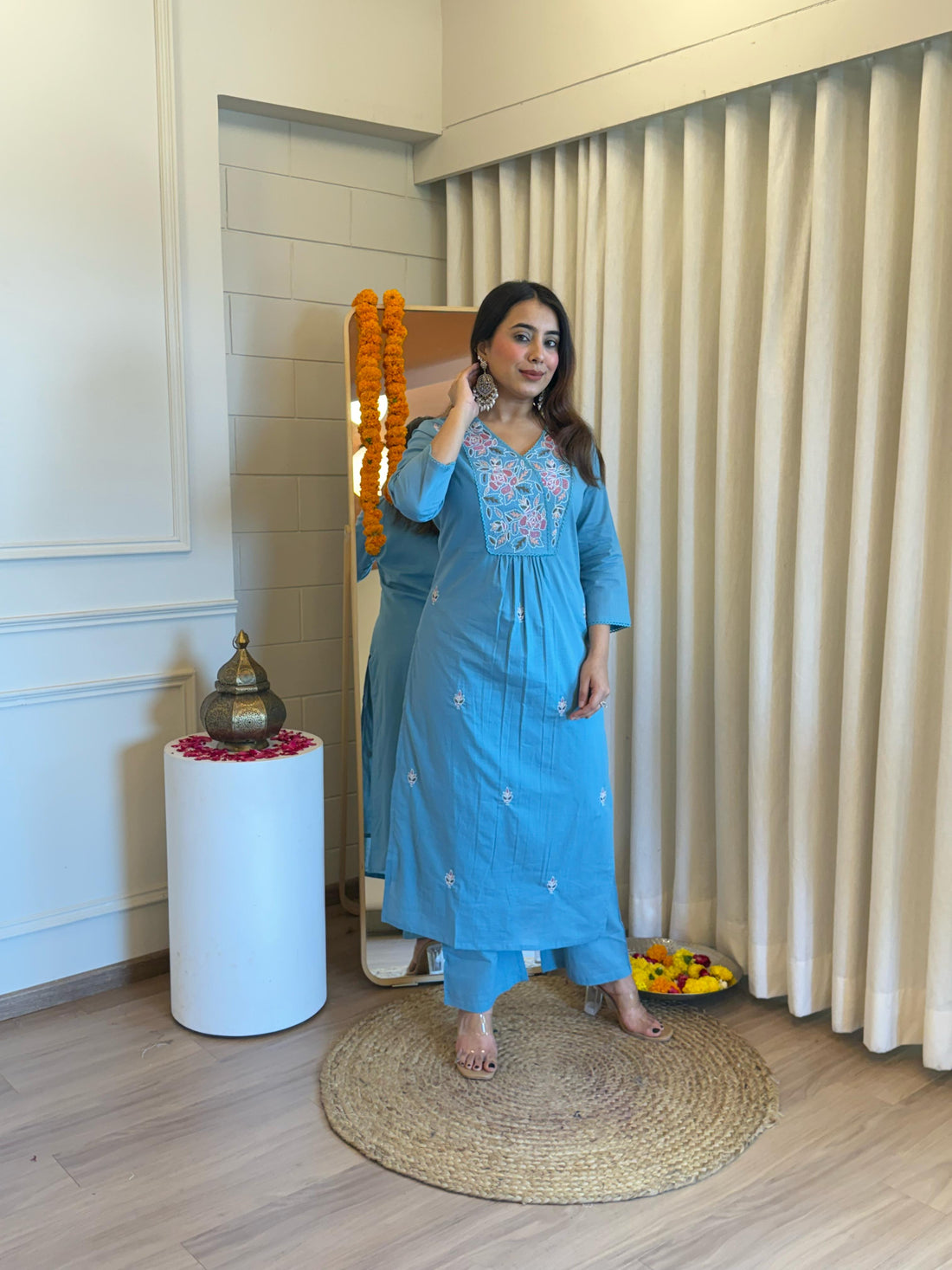 Latest Blue Pant Set for Women – A Must-Have for a Chic & Modern Look