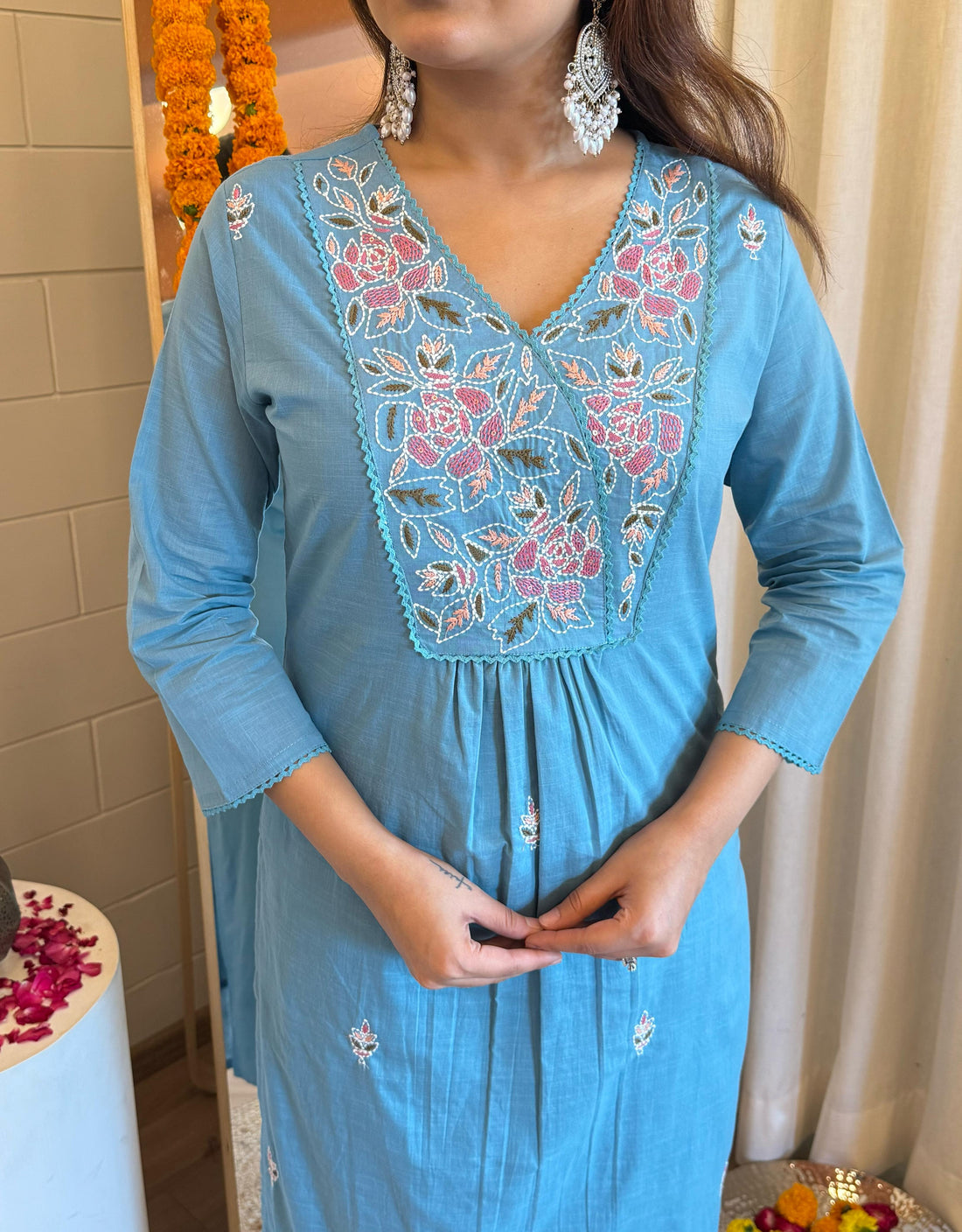 Latest Blue Pant Set for Women – A Must-Have for a Chic & Modern Look