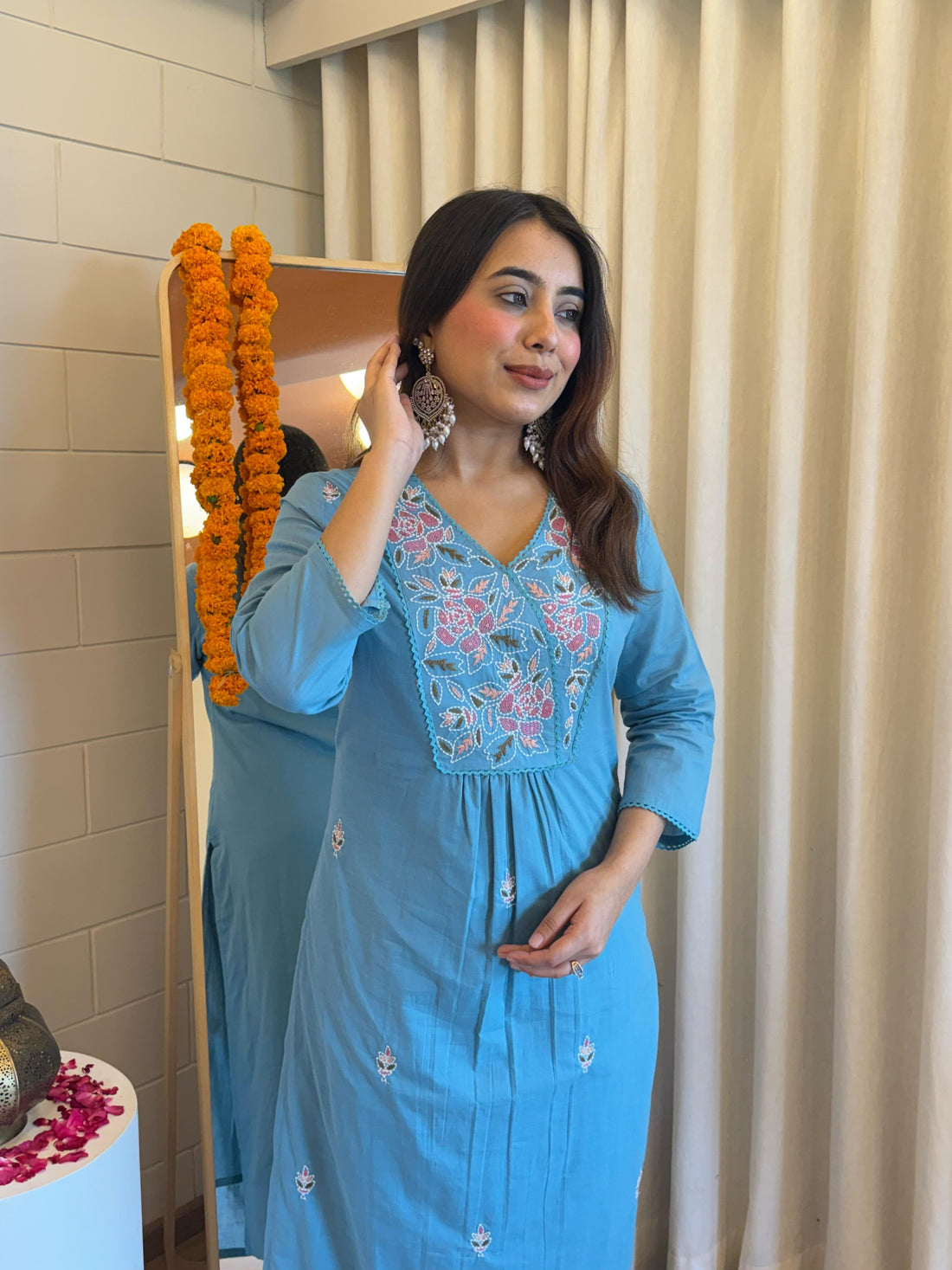 Latest Blue Pant Set for Women – A Must-Have for a Chic & Modern Look
