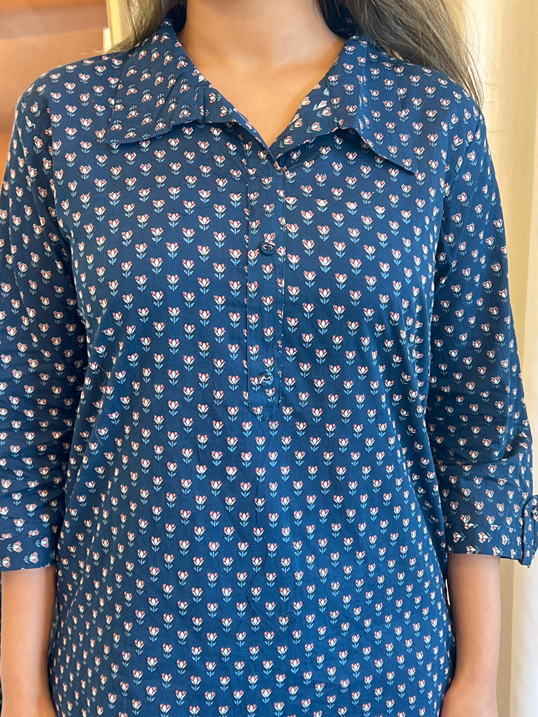 Latest Navy Blue Cord Set for Women – Perfect for Office, Travel & Parties