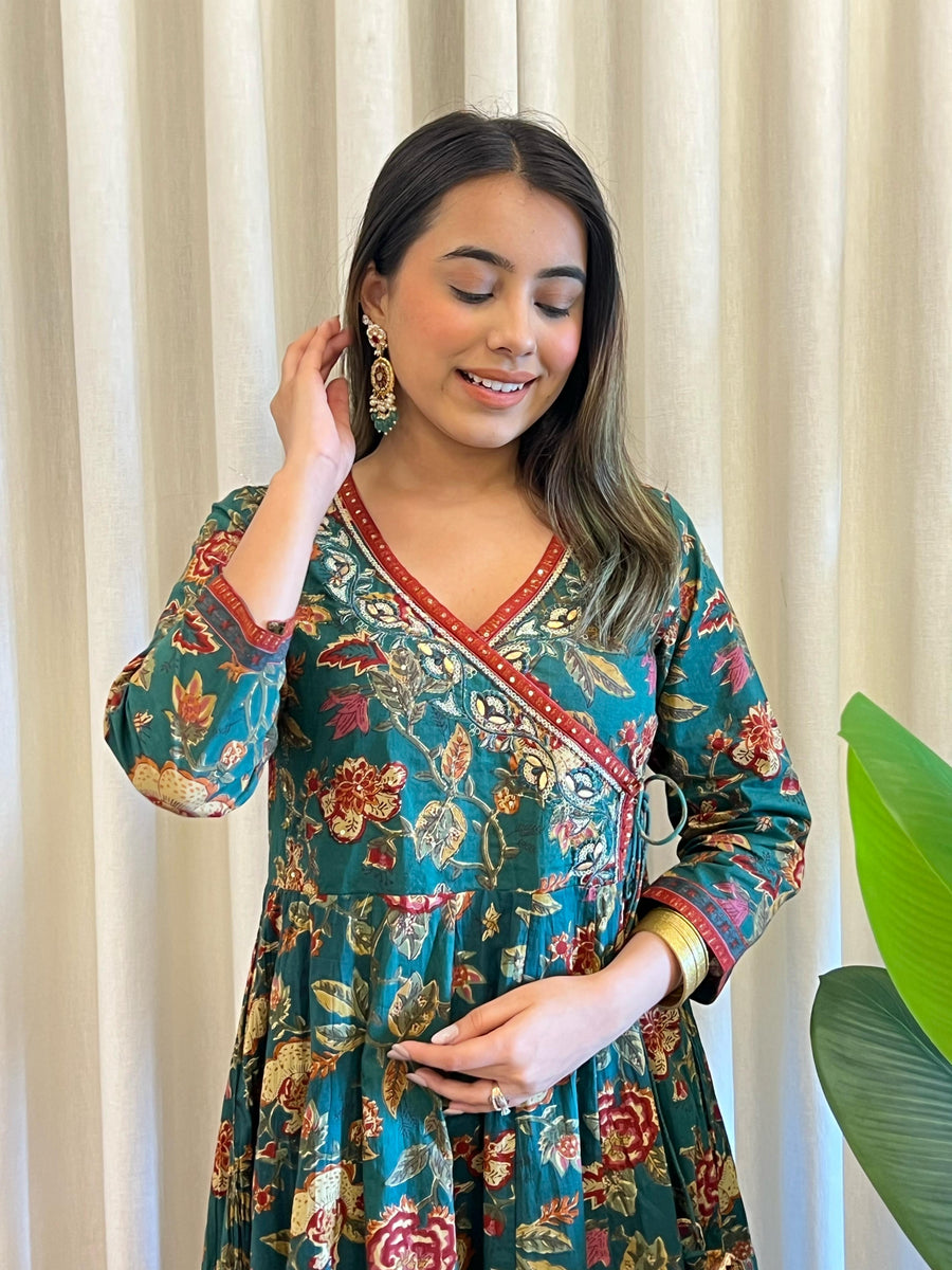 Latest Green Dupatta Set for Women – Designer Indian Ethnic Wear Online